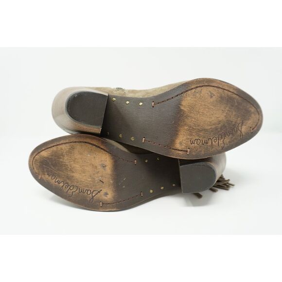 Sam Edelman Louie Fringe Ankle Boot Size 7.5 - Picture 8 of 12